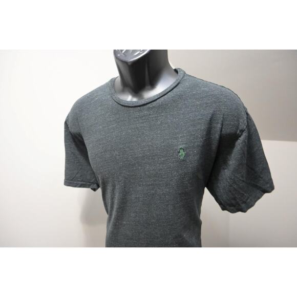 Polo Ralph Lauren Tee Shirt Classic Fit Gray Short Sleeve Mens Sz Large - Picture 2 of 7
